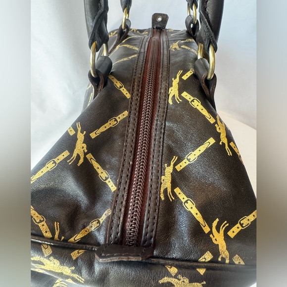 ✨Rare Vintage Longchamp Horsebit Leather Boston Bag✨ - Picture 6 of 16